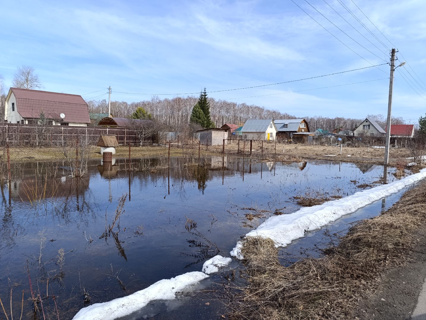 Раменское, Разлив реки Сетовки, Подтопление домов, Бобры,