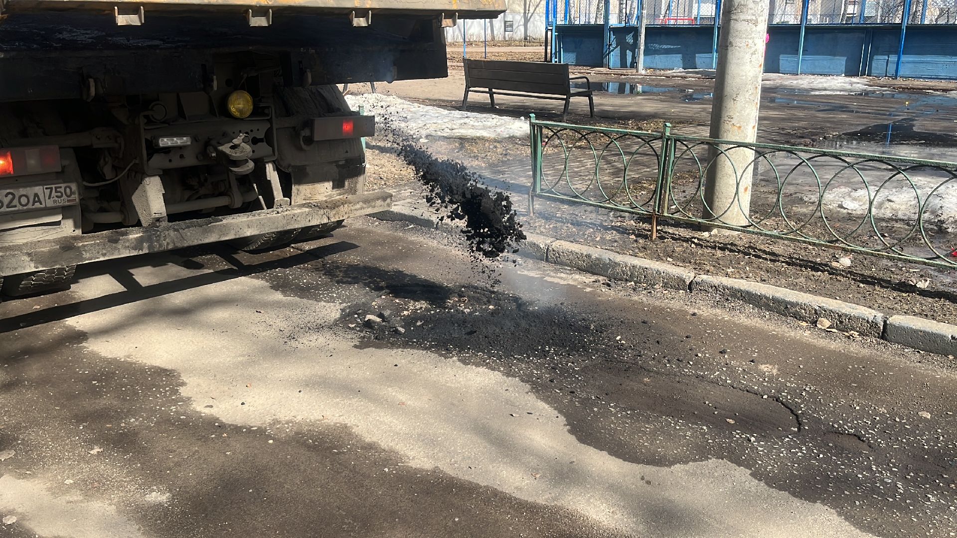 ремонт дорог, ремонт дороги, ямочный ремонт,