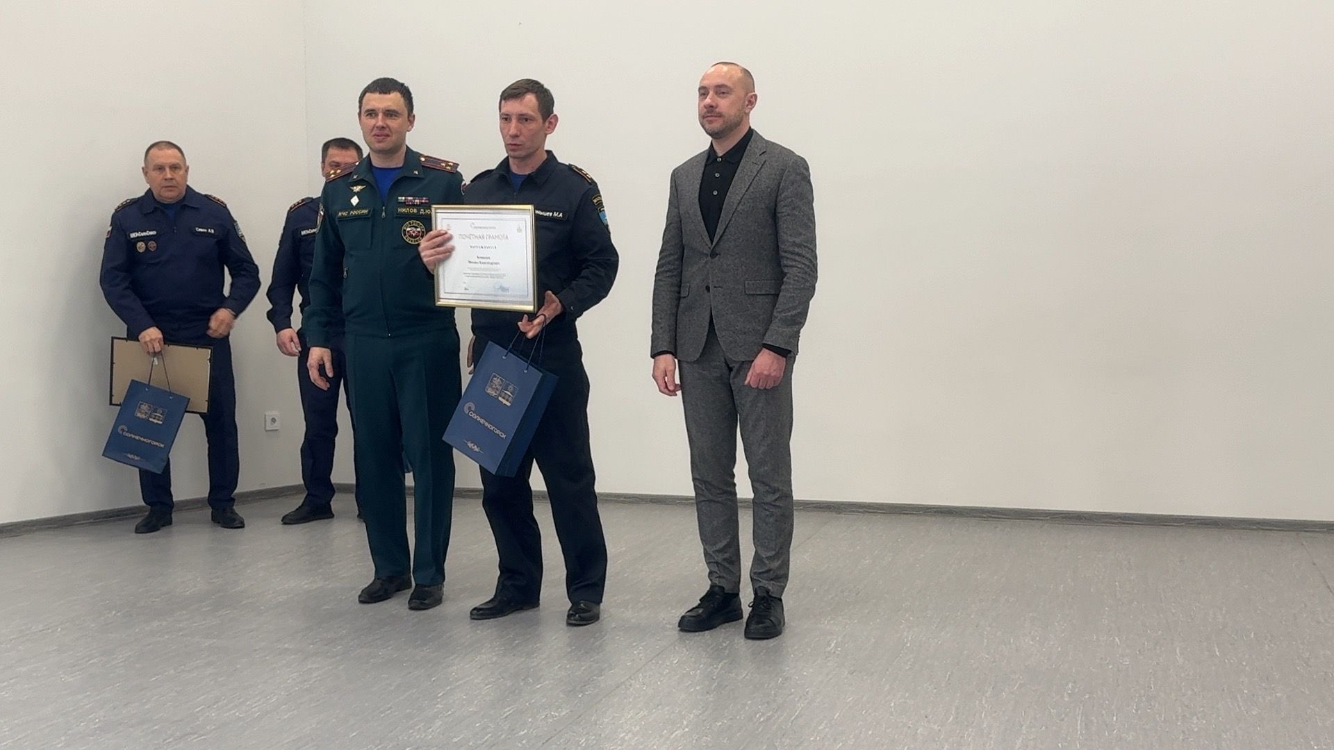 Солнечногорск, Награждение, Спасатели, Теракт, Школьник,