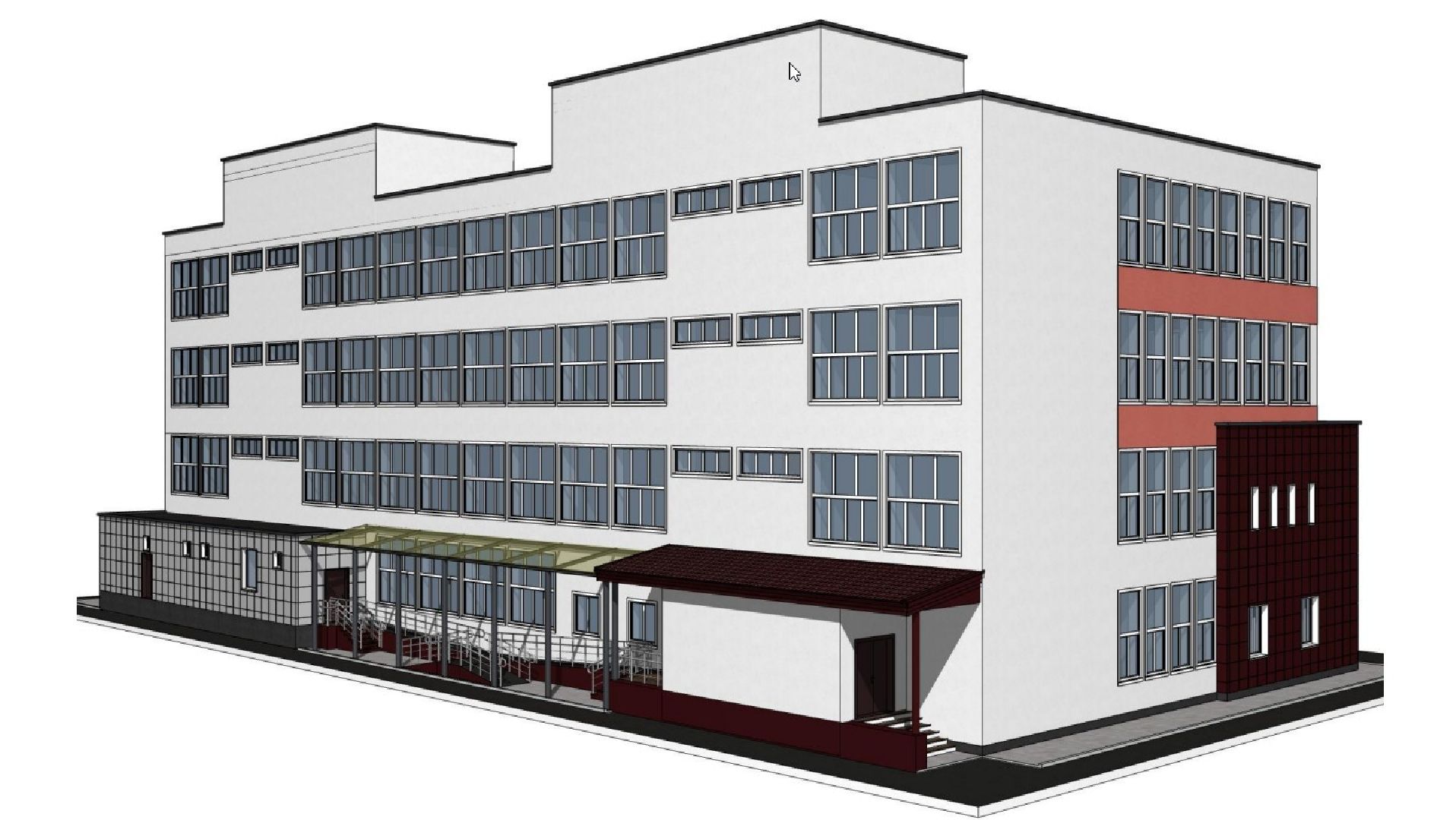 егорьевск, цвр, ремонт, лестница, коридор, перила, побелка,