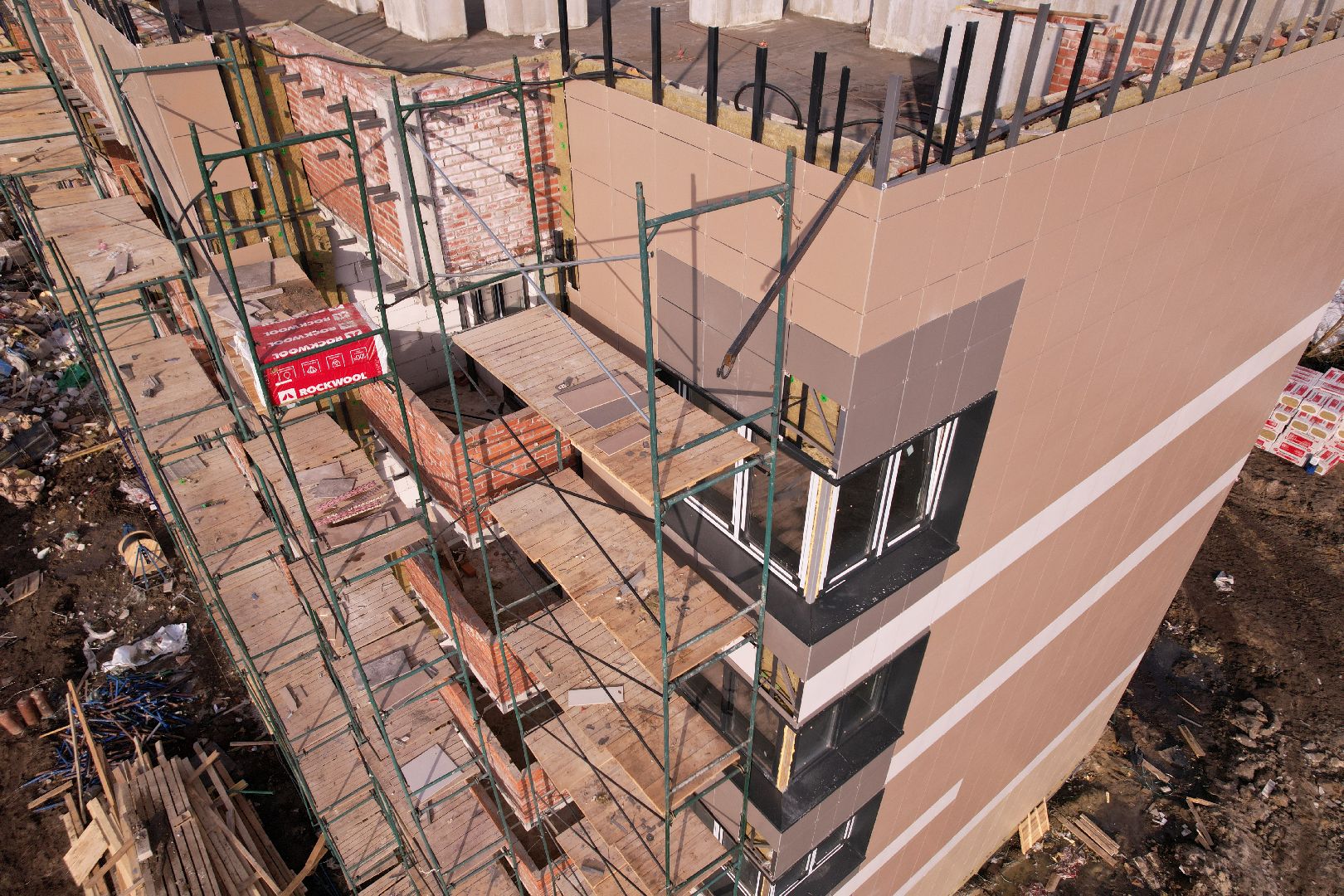 видео с коптера, шатура, расселение аварийного жилья, строительство,