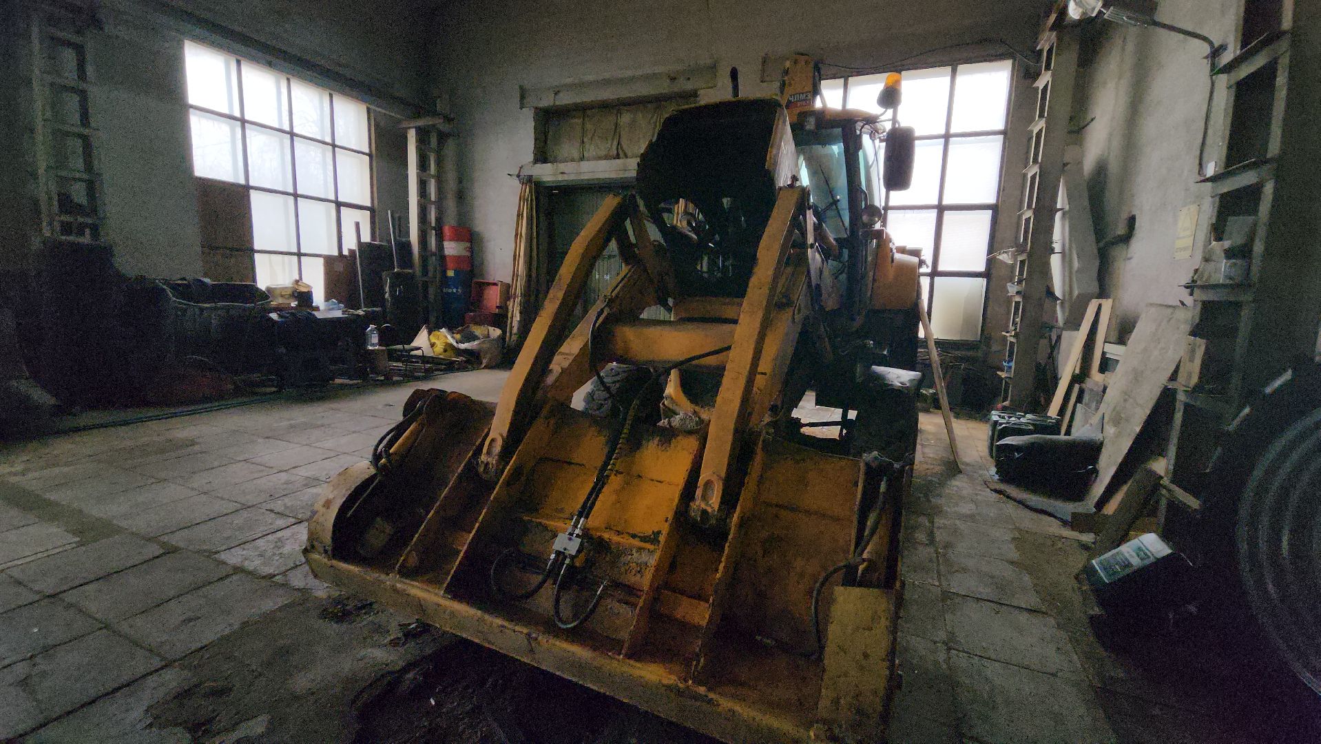 долгопрудный, мбу благоустройство, Молодой тракторист, снегоуборочная техника,