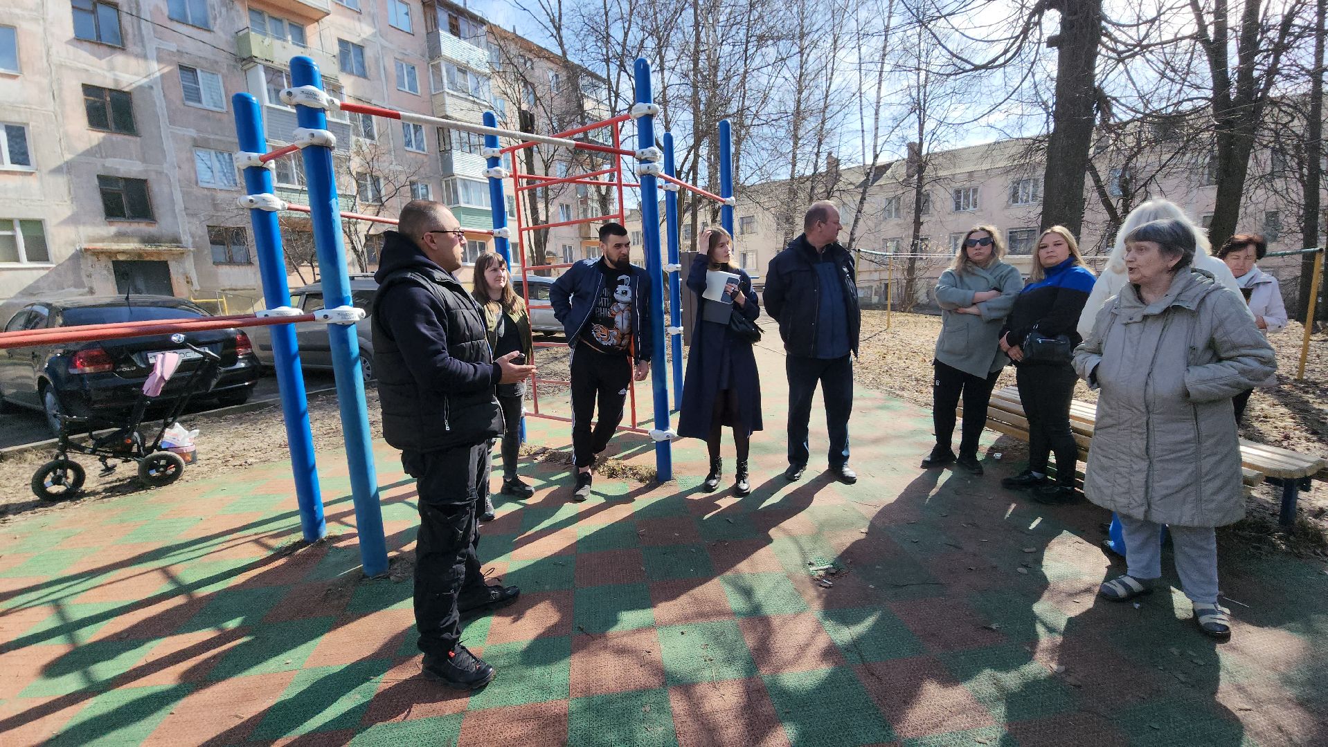 серпухов, улица химиков, теннисный стол, жители, двор, благоустройство,