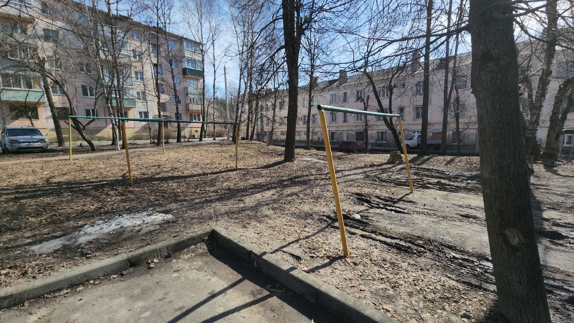 серпухов, улица химиков, теннисный стол, жители, двор, благоустройство,