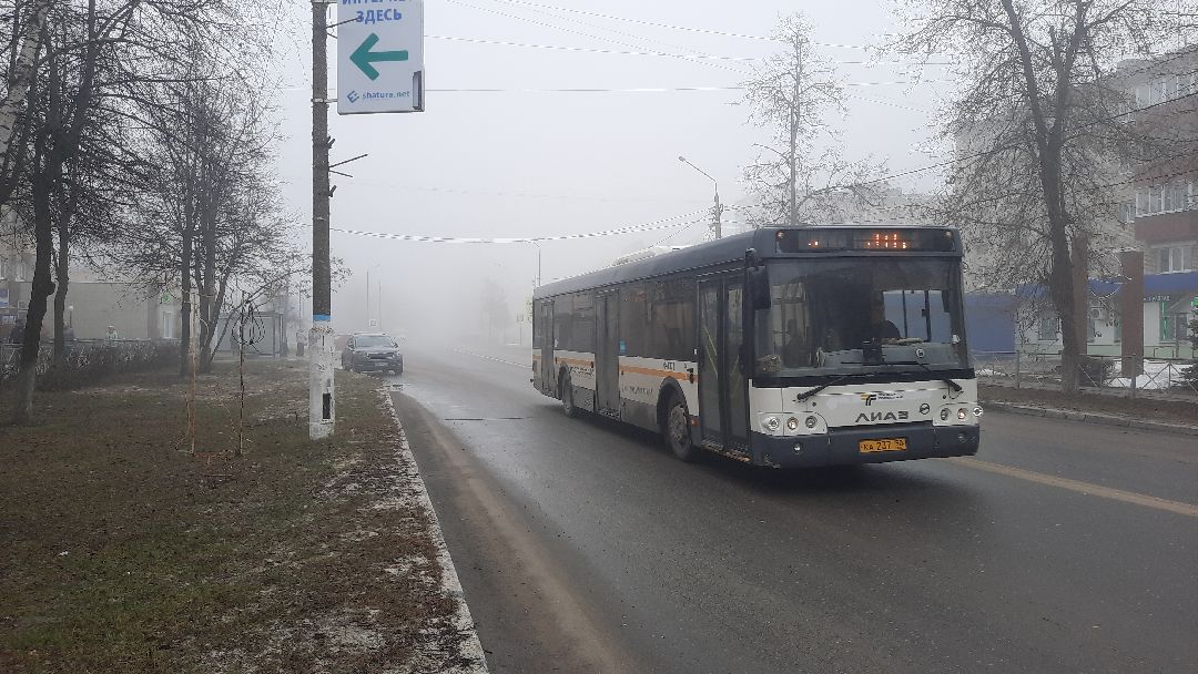 Шатура, туман, изморозь, погода, плохая видимость