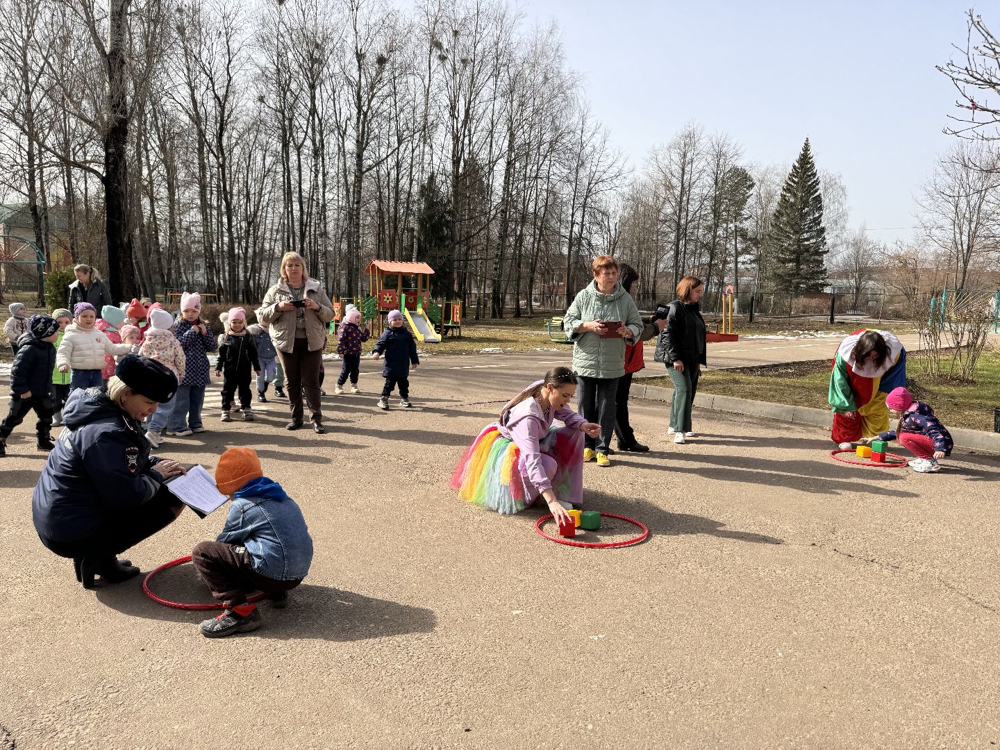 шаховская, госавтоинспекция, сад, дети, игровая программа,