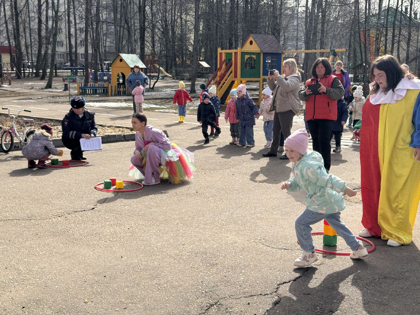 шаховская, госавтоинспекция, сад, дети, игровая программа,