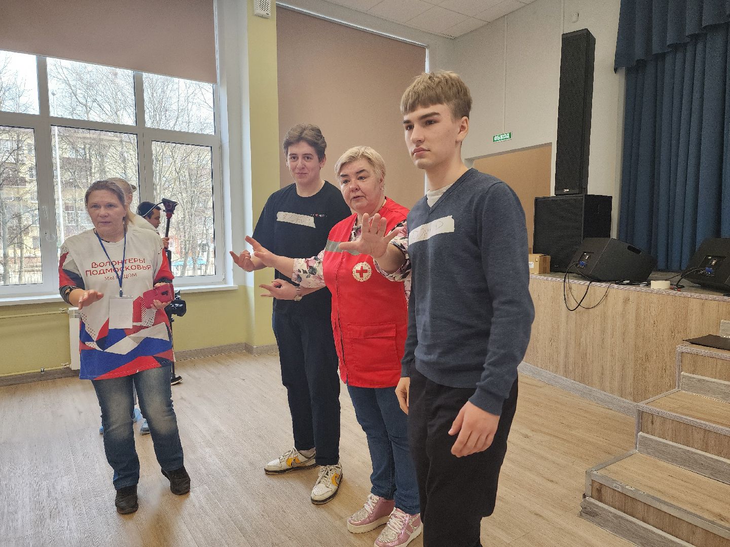 воскресенск, донорство, школьники, дети, помощь, красный крест,