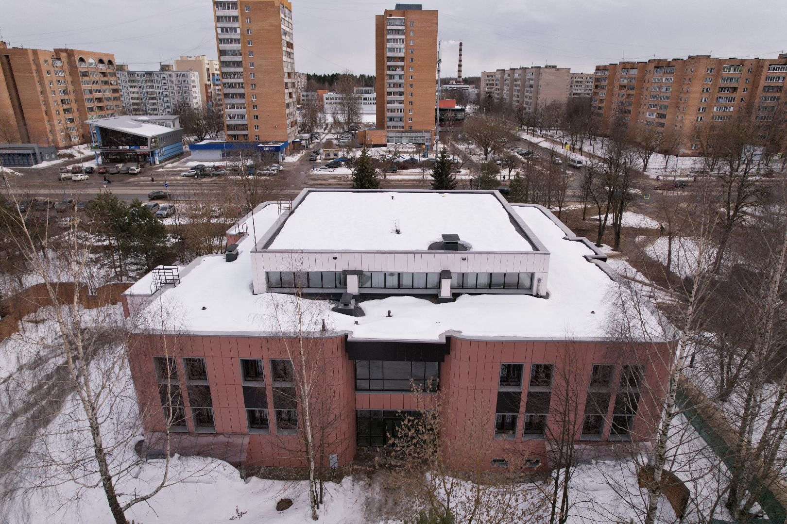 видео с коптера, суд, дубна,