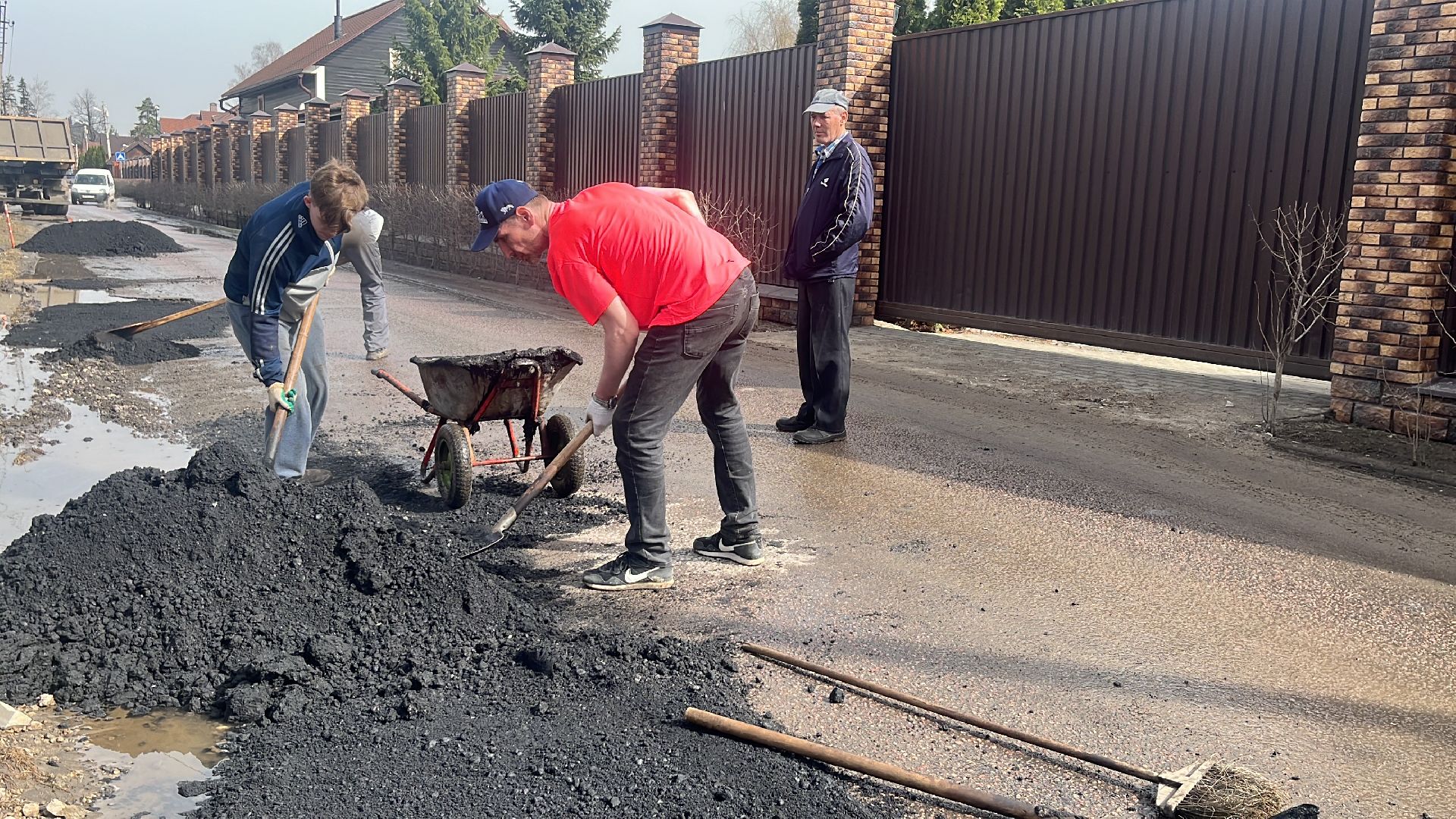 ремонт дорог, ремонт дороги, ямочный ремонт,