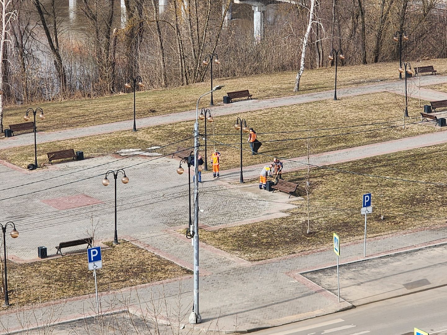 серпухов, подмосковье, благоуйстройство, соборная гора, комбинат благоустройства,