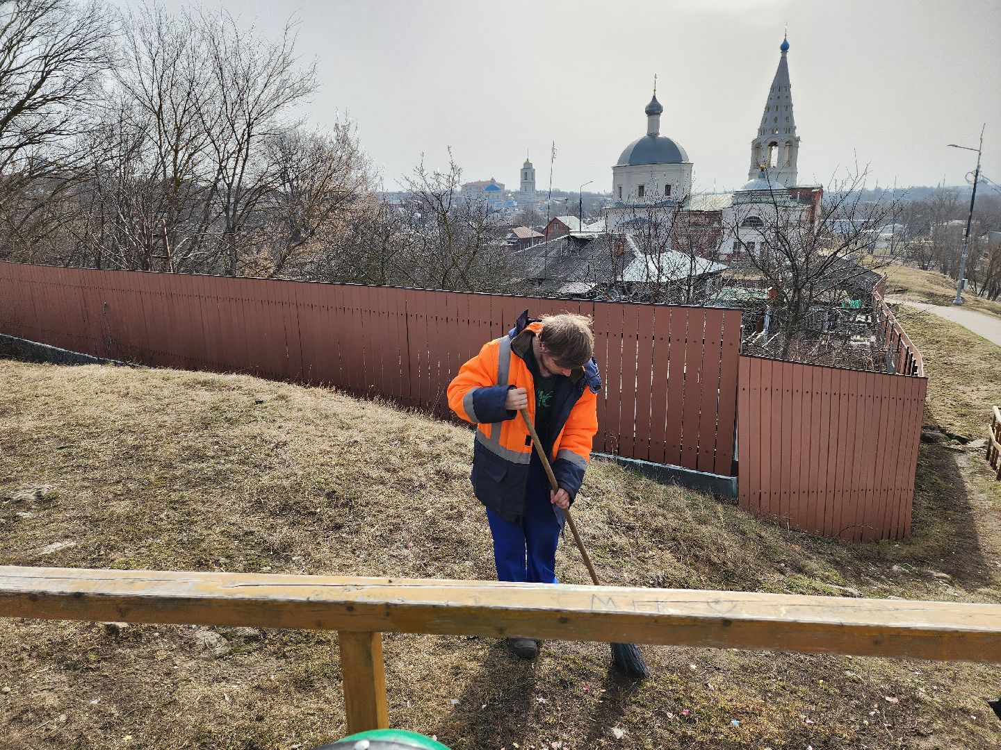серпухов, подмосковье, благоуйстройство, соборная гора, комбинат благоустройства,