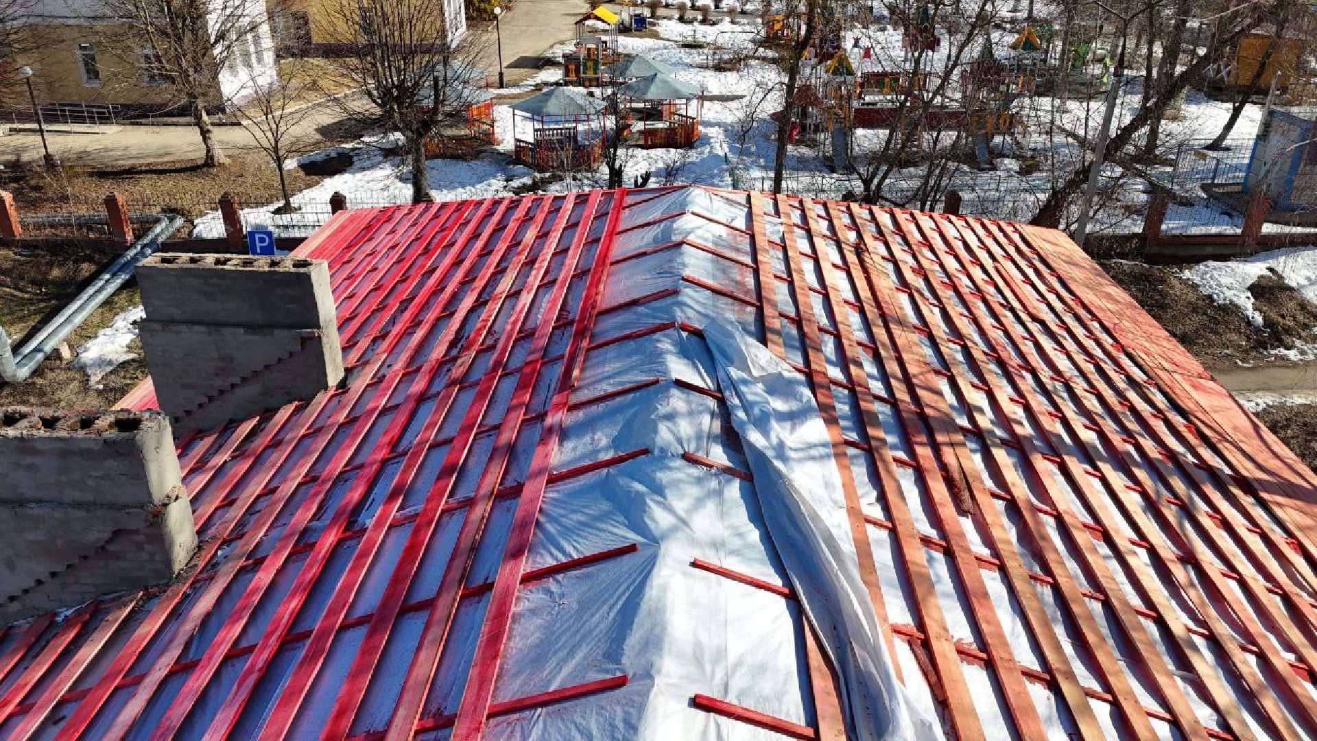 серпухов, подмосковье, ремонт кровли, улица химиков,