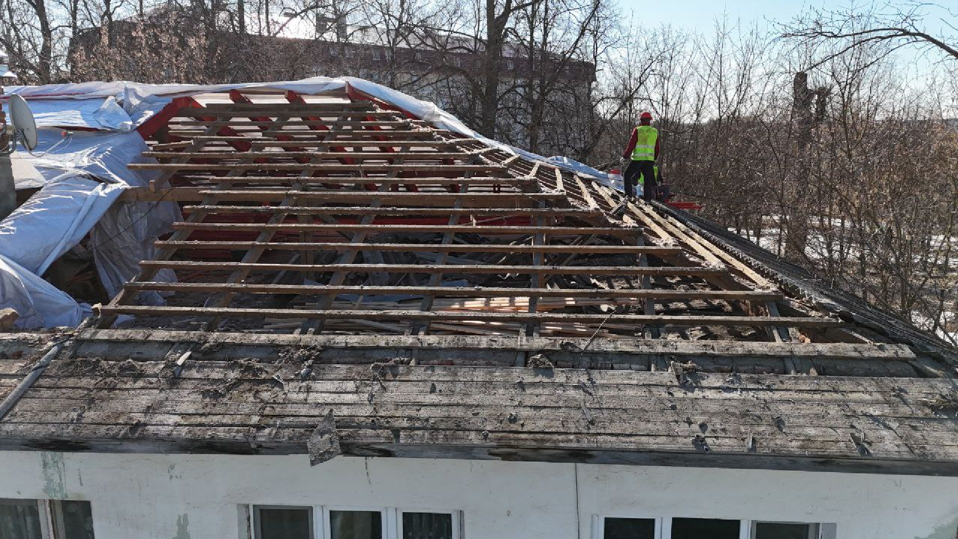 серпухов, подмосковье, ремонт кровли, улица химиков,