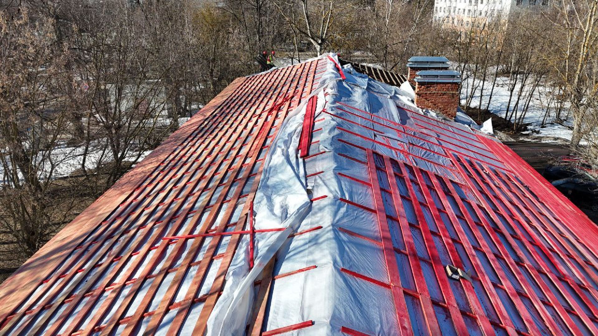 серпухов, подмосковье, ремонт кровли, улица химиков,