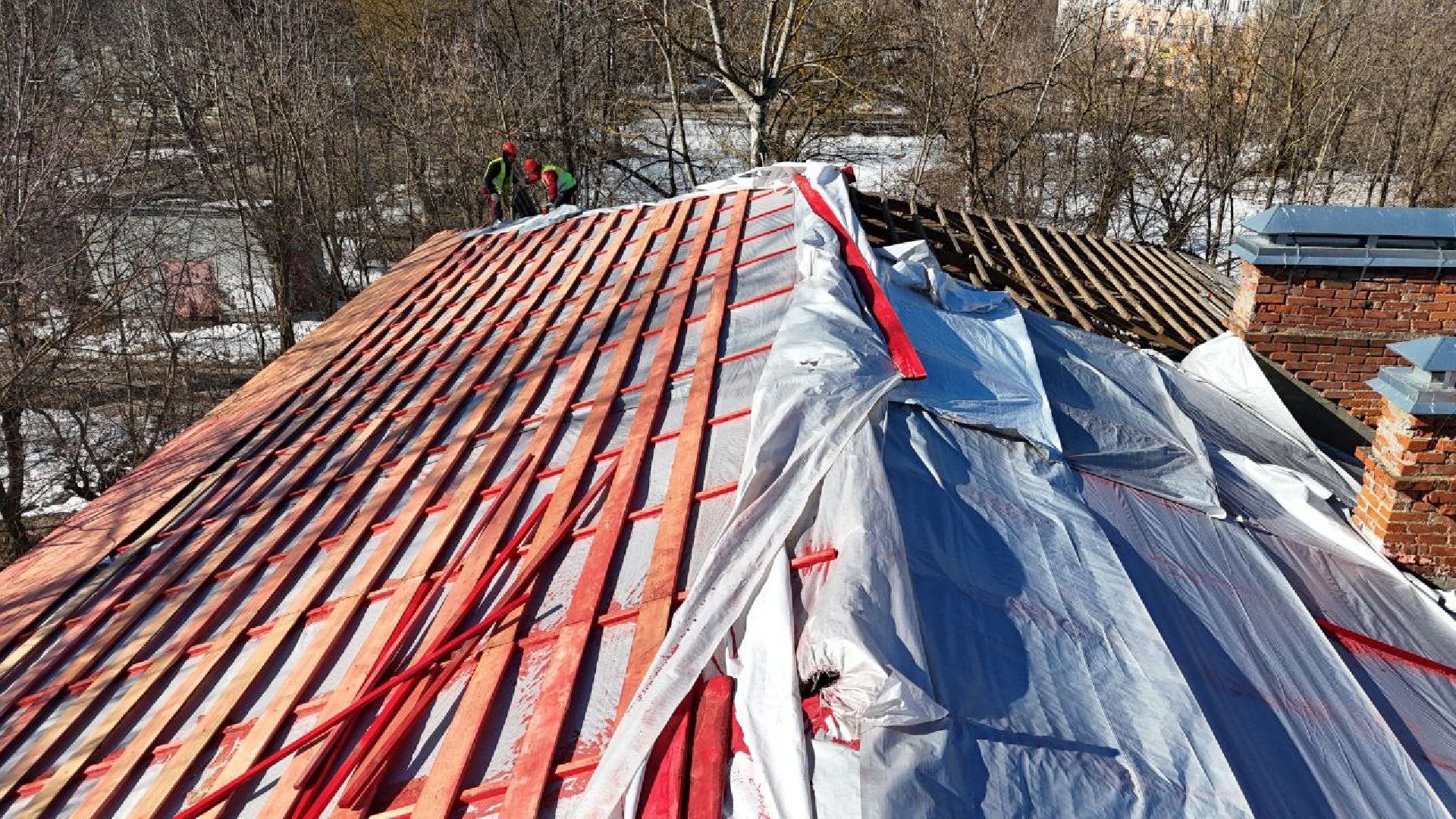 серпухов, подмосковье, ремонт кровли, улица химиков,