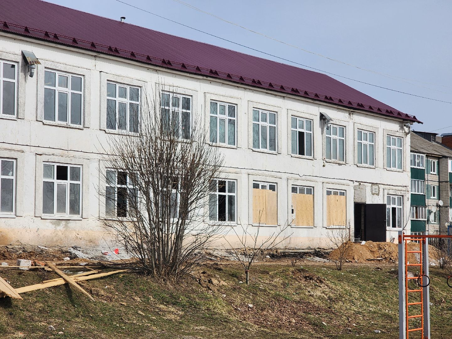 капитальный ремонт, капремонт школы,