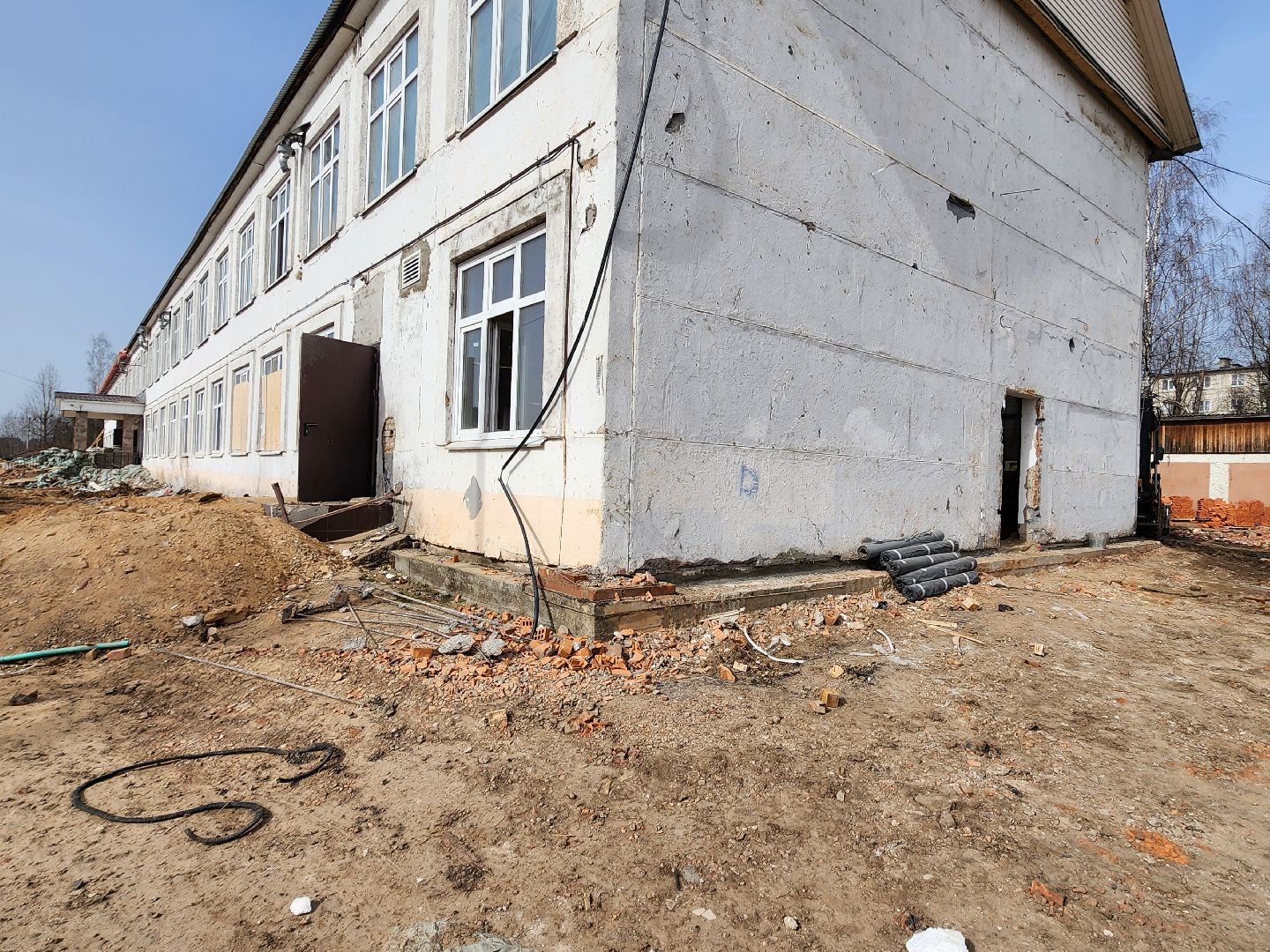 капитальный ремонт, капремонт школы,