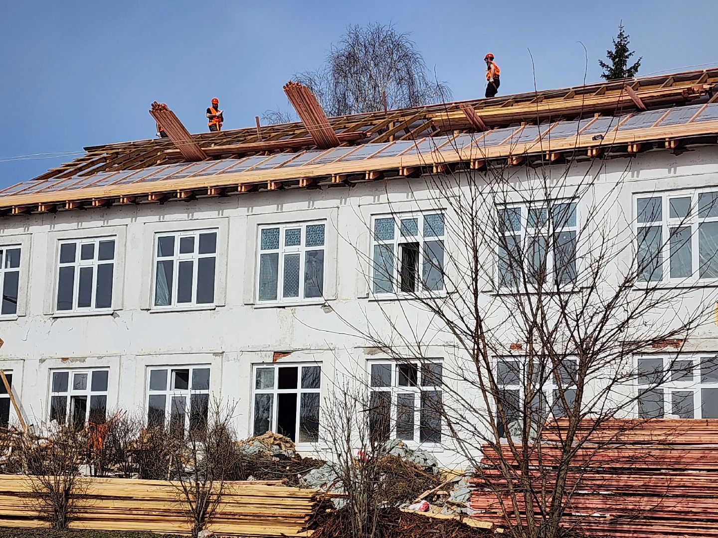 капитальный ремонт, капремонт школы,