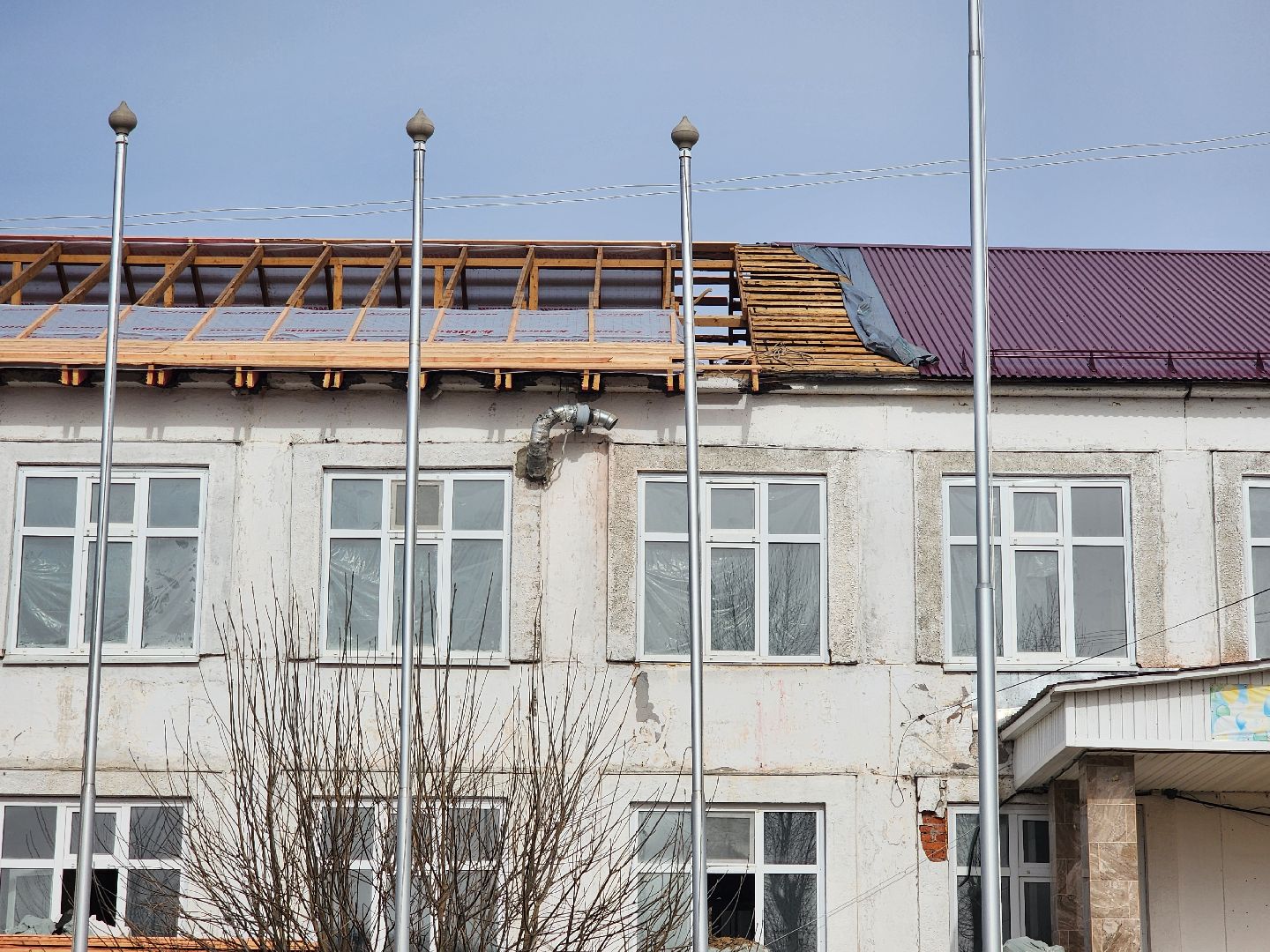 капитальный ремонт, капремонт школы,