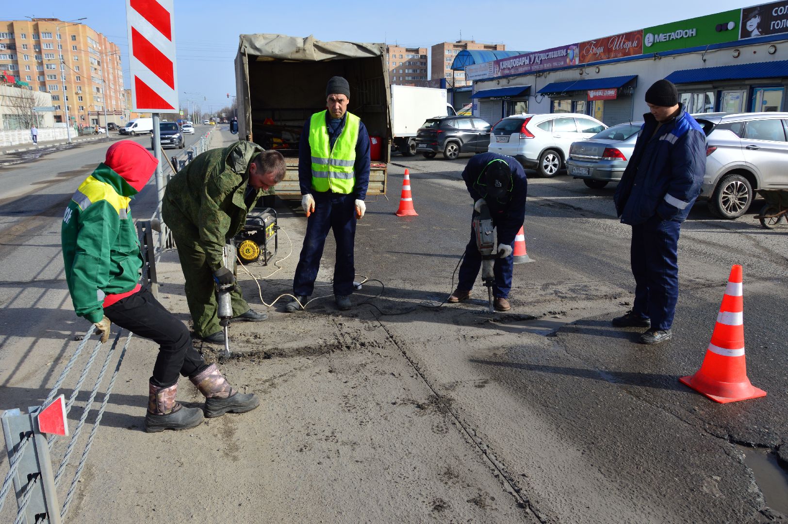ремонт ям, ремонт дороги, шатура, борзово, жкх и благоустройство, жкх подмосковье,