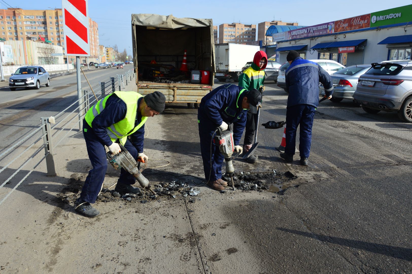 ремонт ям, ремонт дороги, шатура, борзово, жкх и благоустройство, жкх подмосковье,