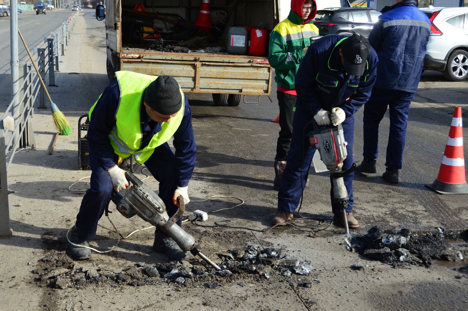 ремонт ям, ремонт дороги, шатура, борзово, жкх и благоустройство, жкх подмосковье,