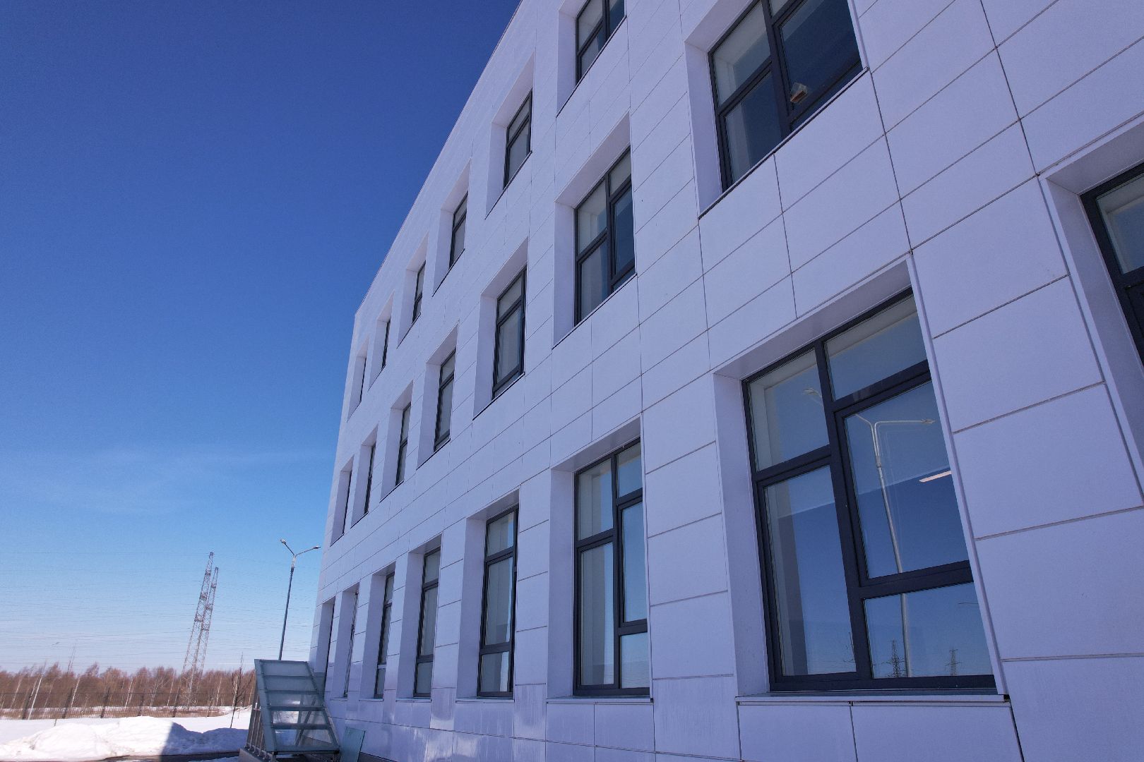 видео с коптера, лицей, школа,