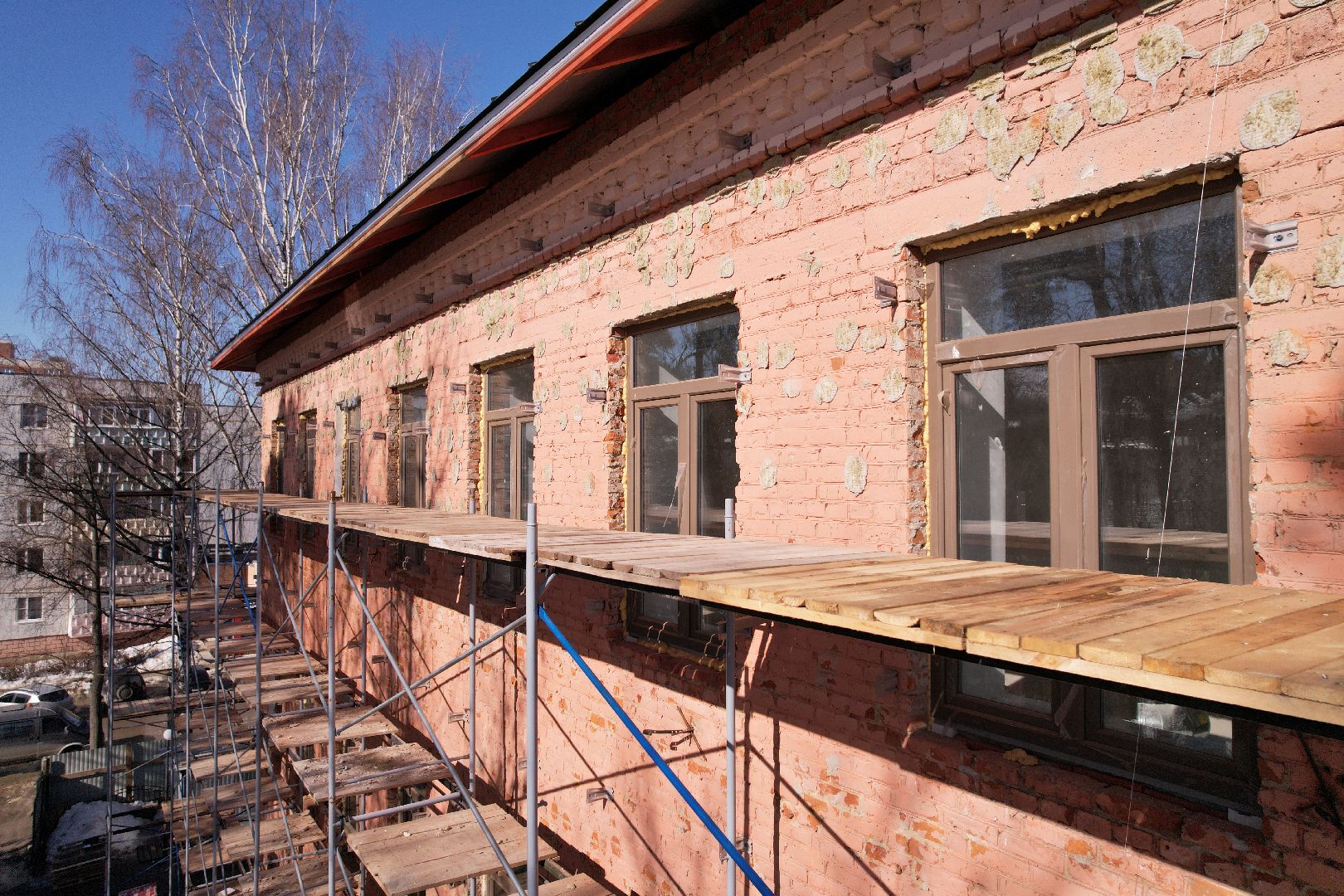 видео с коптера, поликлиника, шатура,