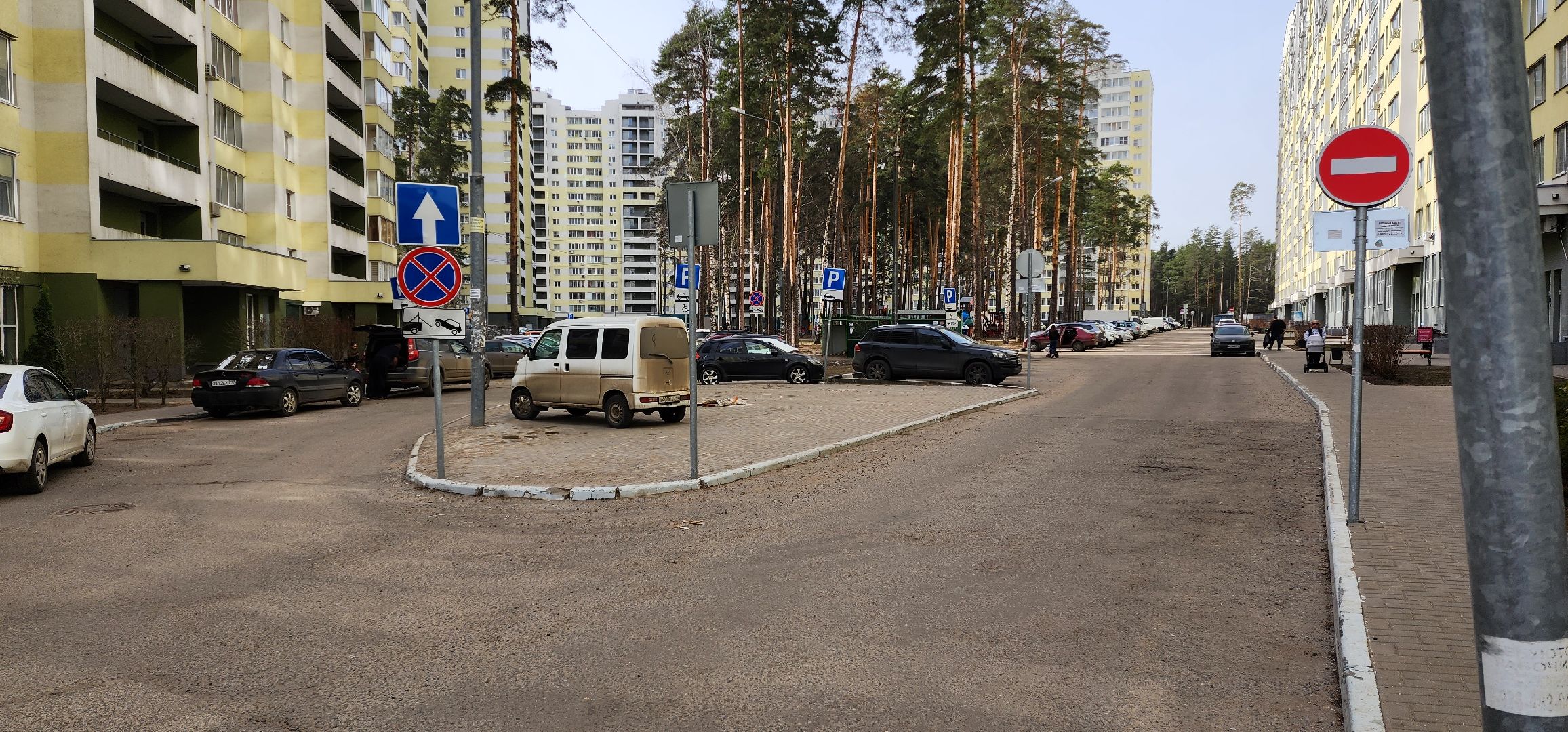 раменское, дороги, ограничение парковки у контейнерной площадки, улица высоковольтная,