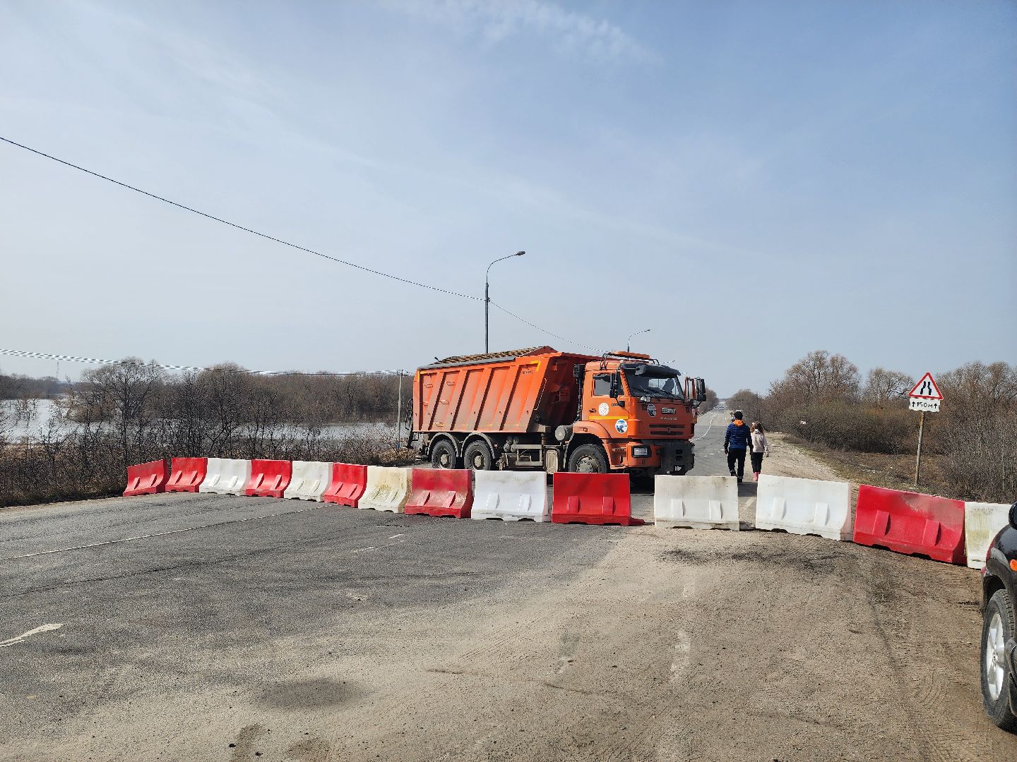 воскресенск, дороги, подтопления, перекрытие,