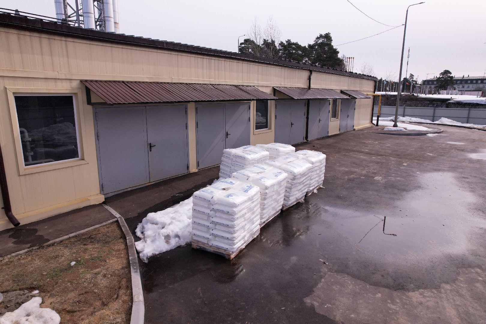 видео с коптера, котельная, жкх,