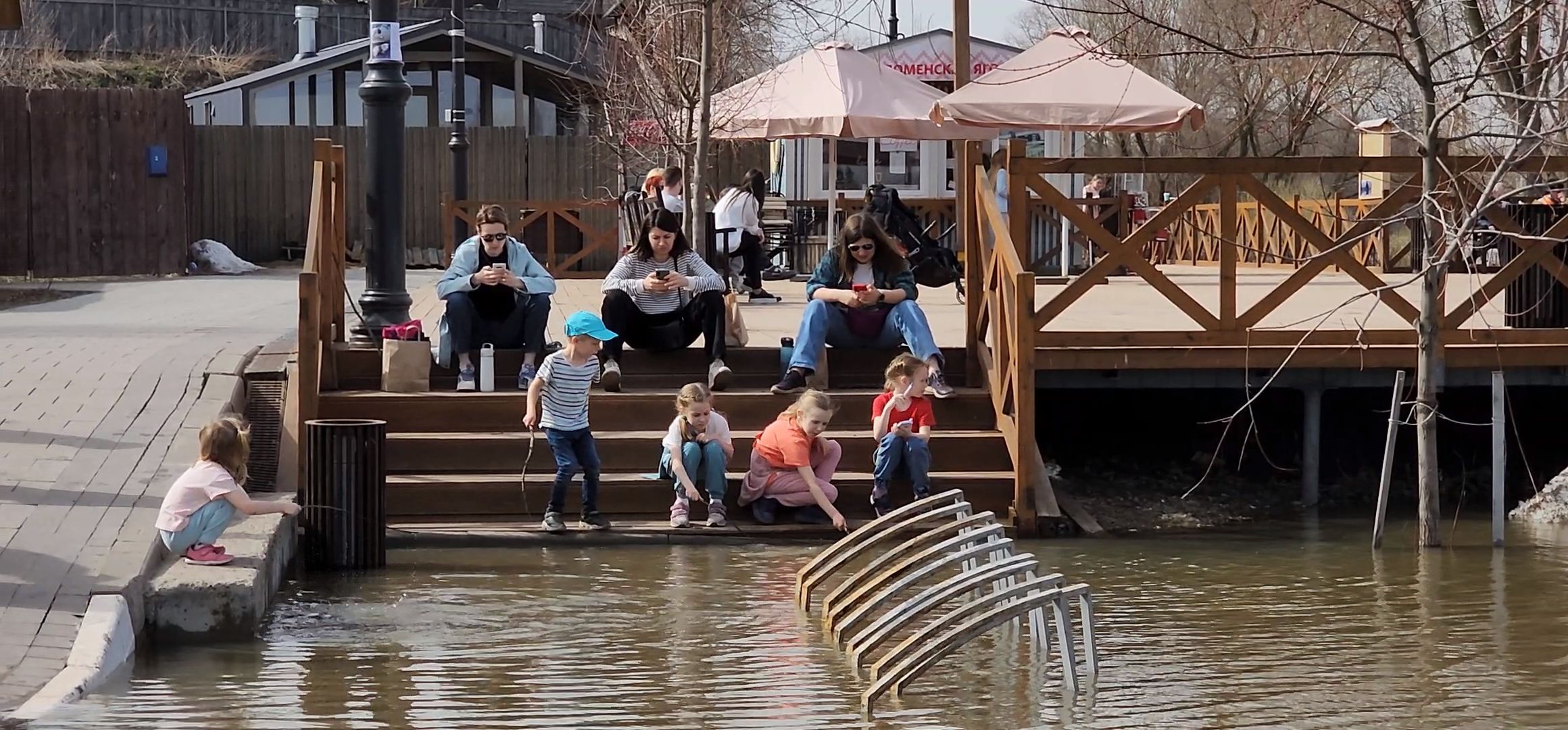 Коломна, паводок, разлив реки,