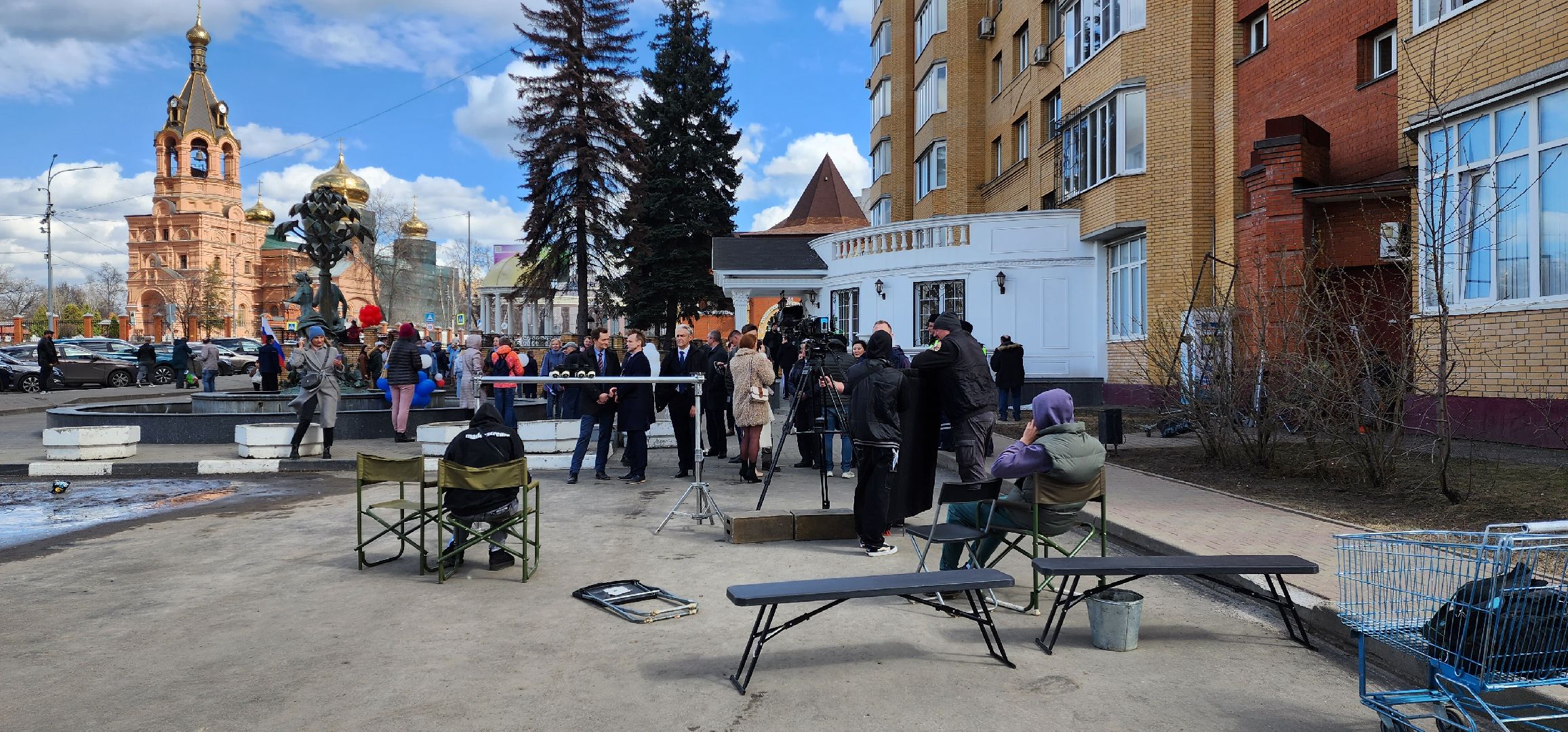 раменское, эксклюзив, съемки телесериала в городе Раменское,