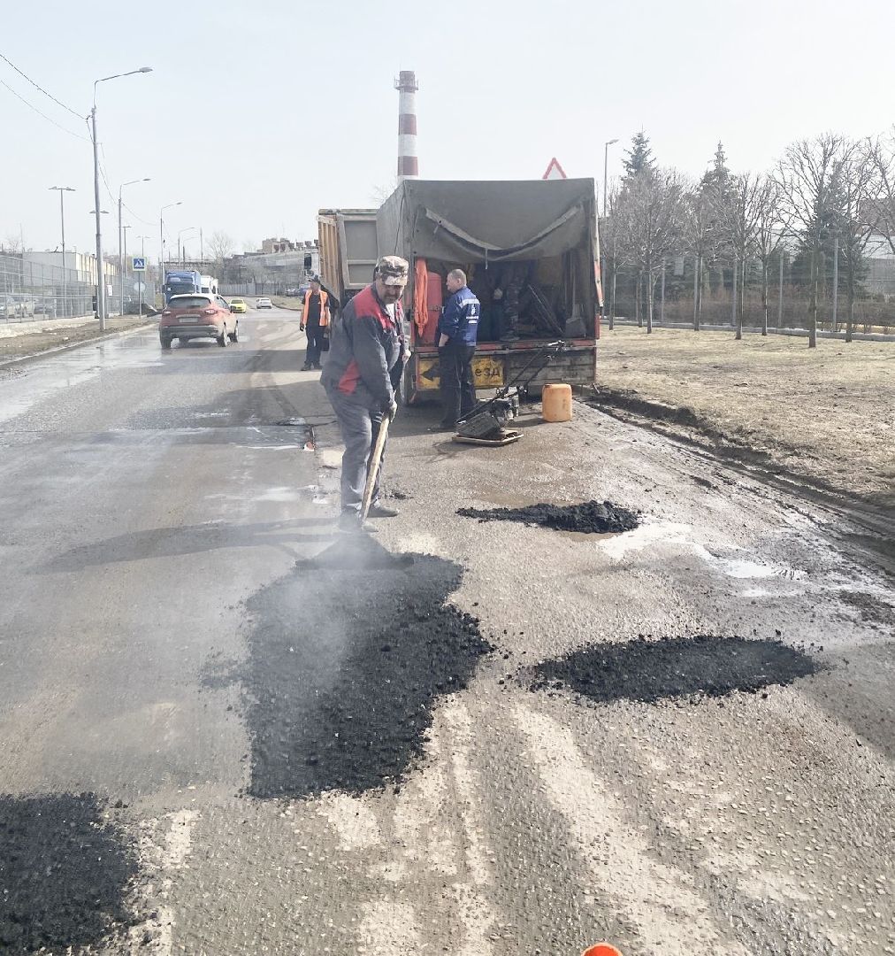Балашиха, Подмосковье, Дороги, ямы, ямочный ремонт,