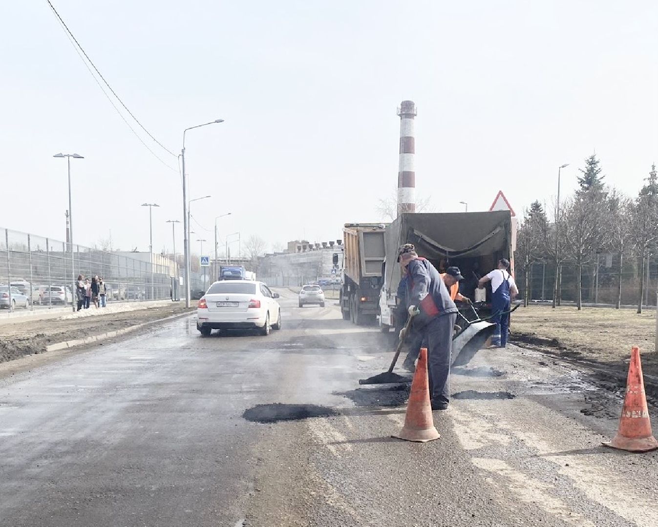 Балашиха, Подмосковье, Дороги, ямы, ямочный ремонт,