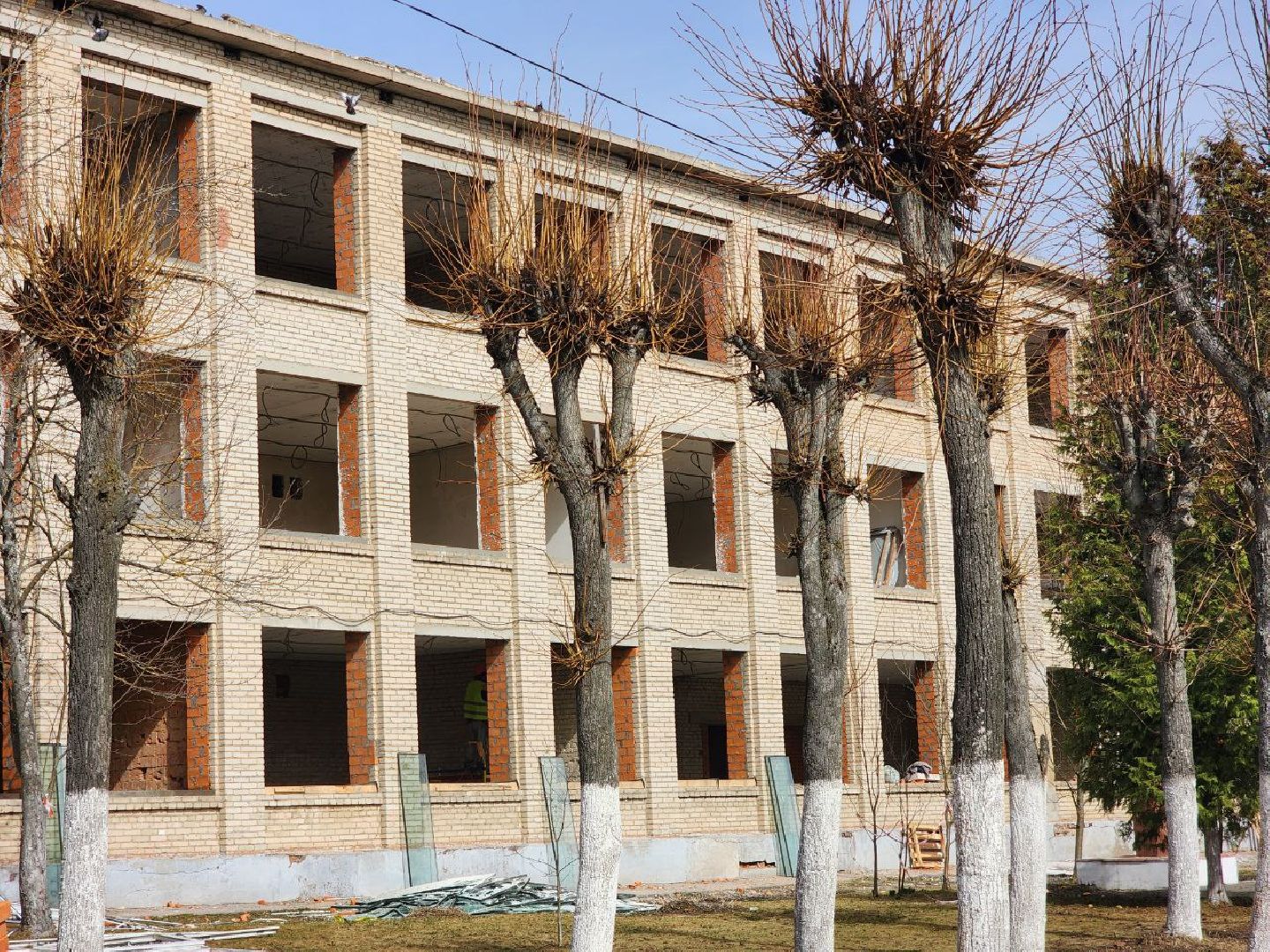 Солнечногорск, ремонт школы, подрядчик, Рабочие, Школа,