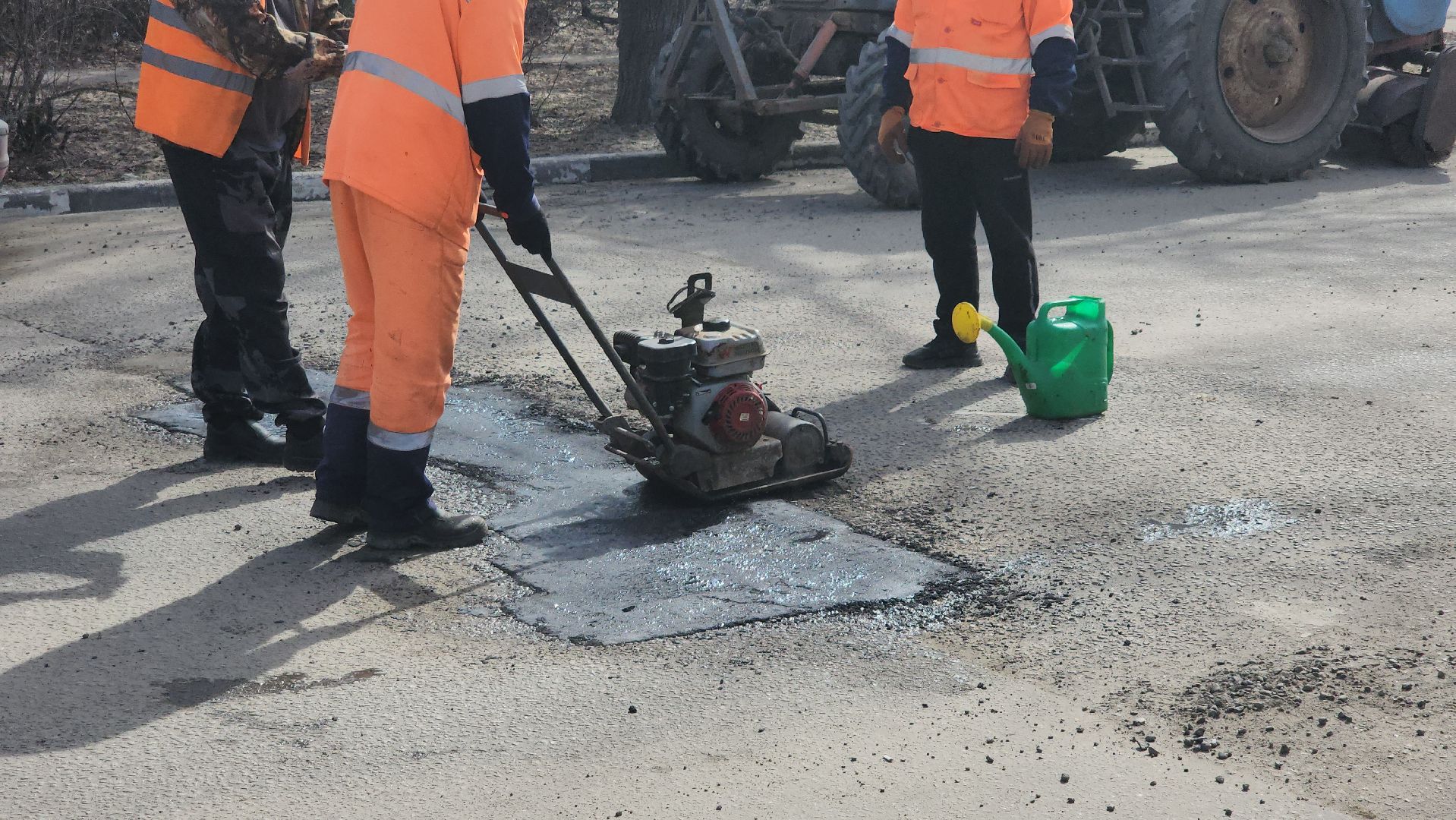 егорьевск, улица Октябрьская, улица Александра Невского, ямочный ремонт, дороги автодор,