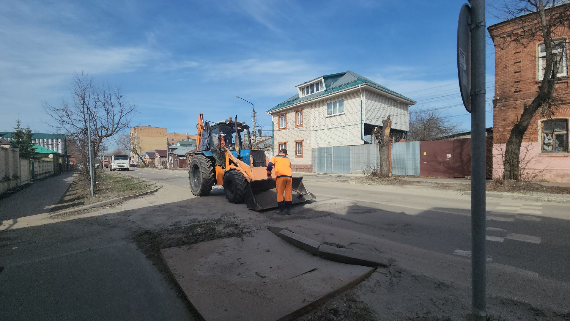 егорьевск, улица Октябрьская, улица Александра Невского, ямочный ремонт, дороги автодор,
