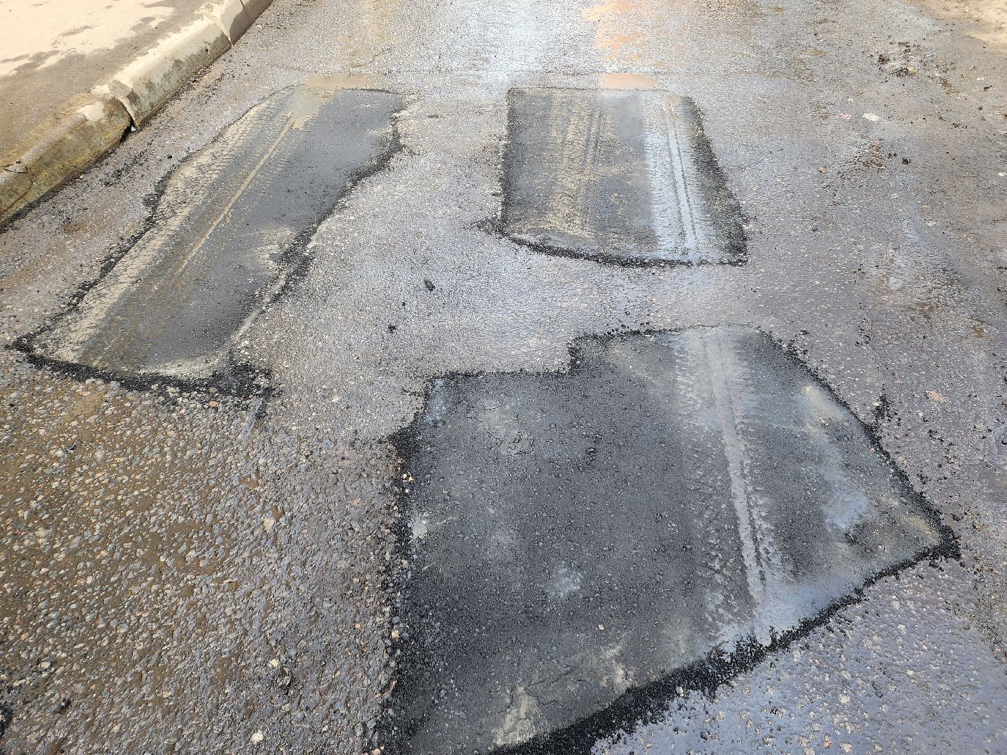 пушкино, ямочный ремонт, благоустойство, дворовая территория,