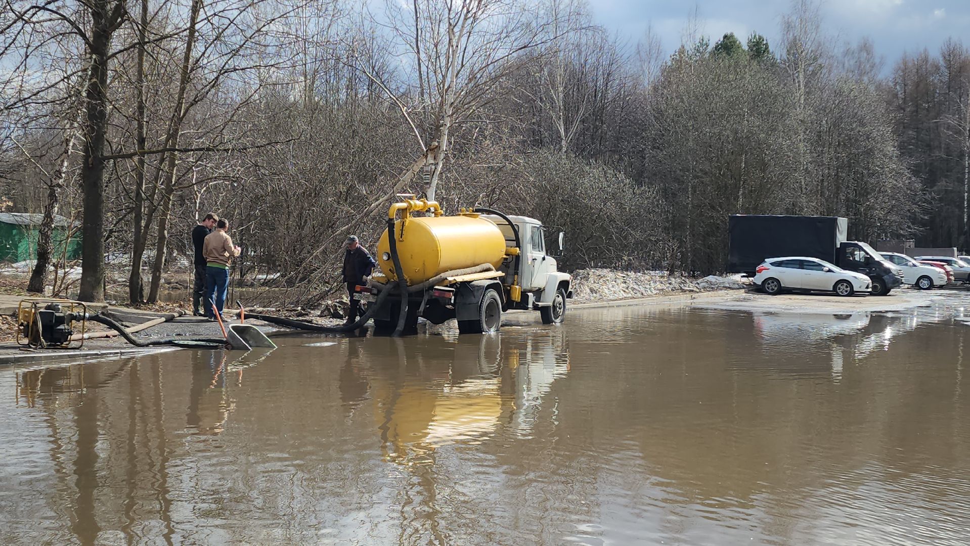 паводки, потоп, лобня,