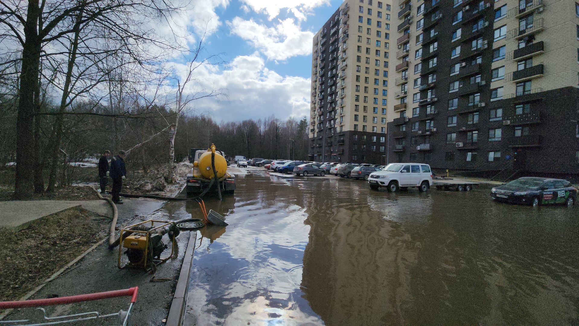 паводки, потоп, лобня,