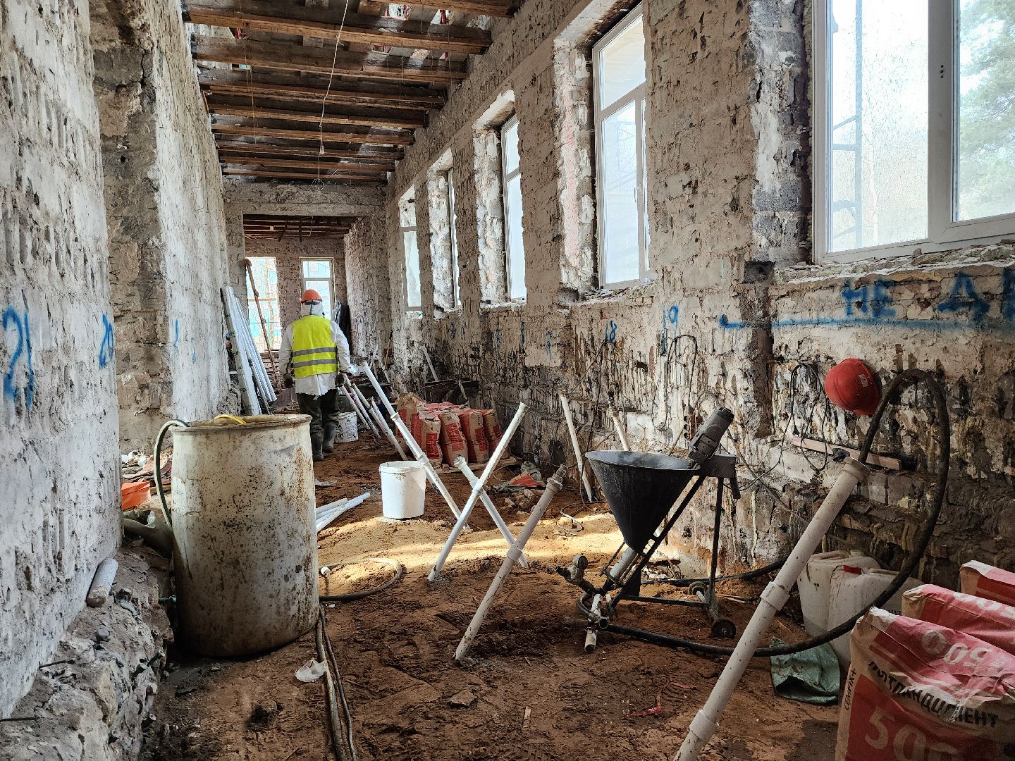 Строительство, капремонт, Школа, Дубна,