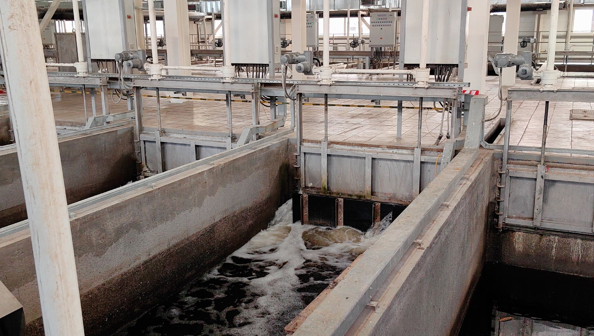 Очистные сооружения, реконструкция, обработка, отходы, модернизация, ввод в эксплуатацию,