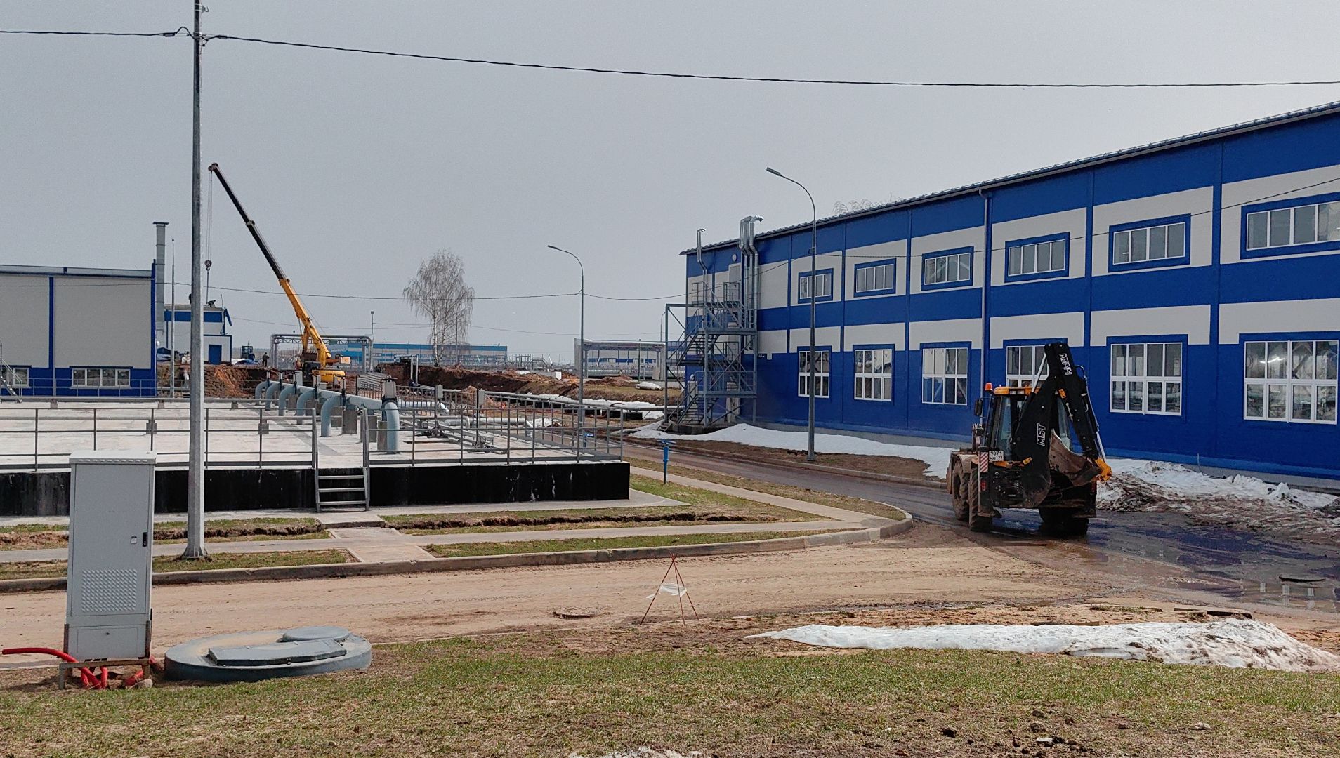 Очистные сооружения, реконструкция, обработка, отходы, модернизация, ввод в эксплуатацию,