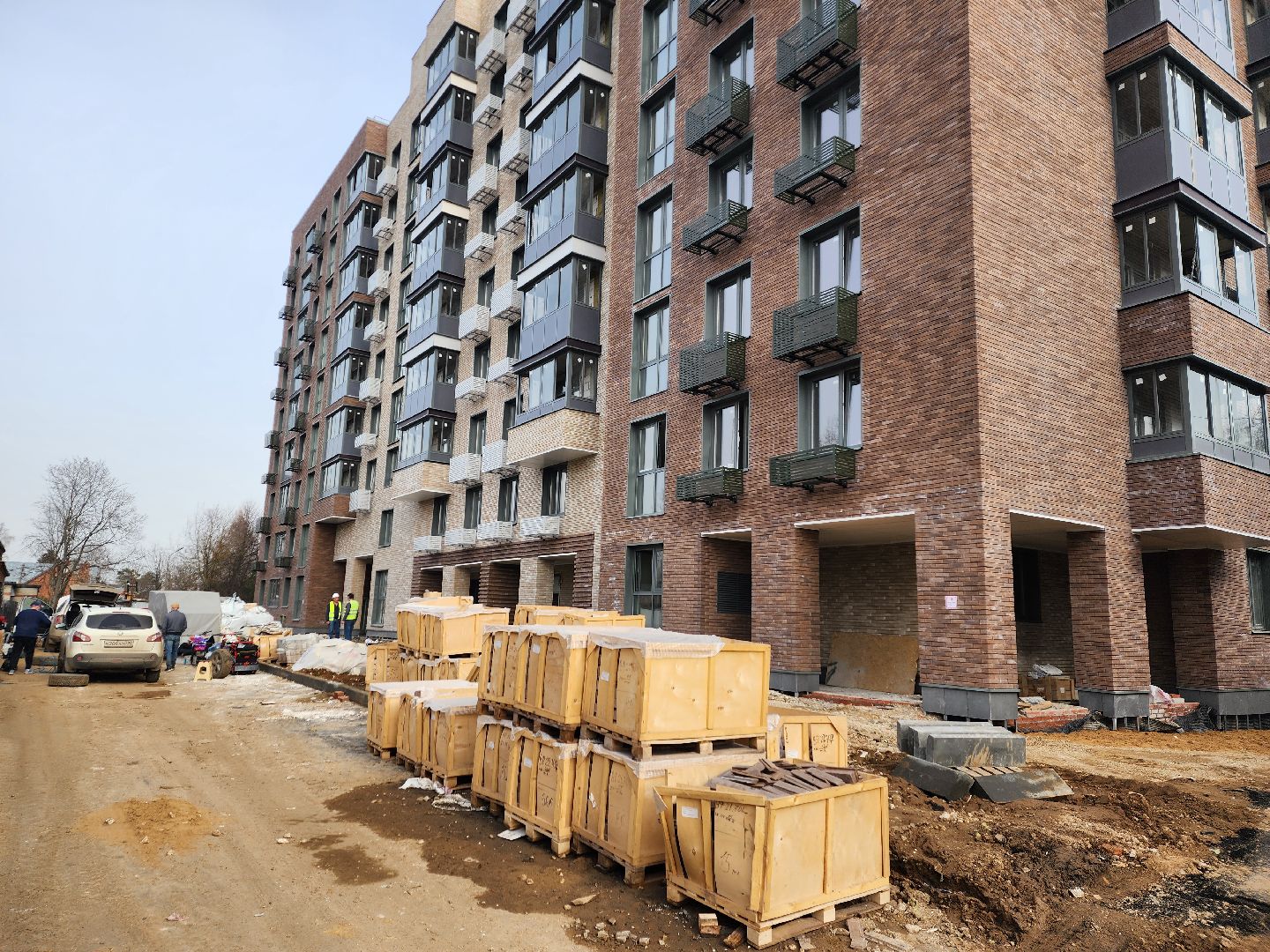 пушкино, новостройка, переселение из аварийного жилья, новый дом,строительство,