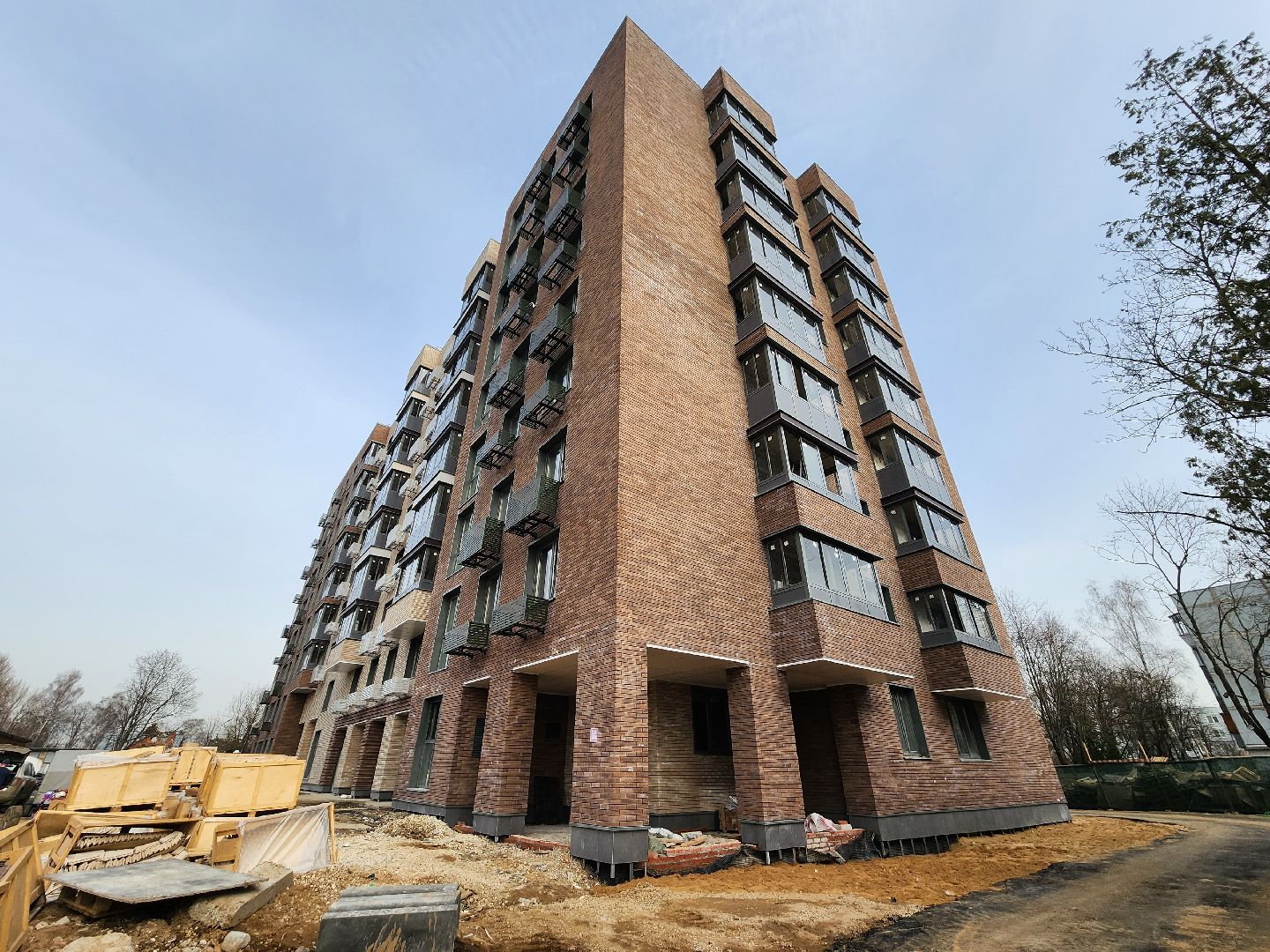 пушкино, новостройка, переселение из аварийного жилья, новый дом,строительство,