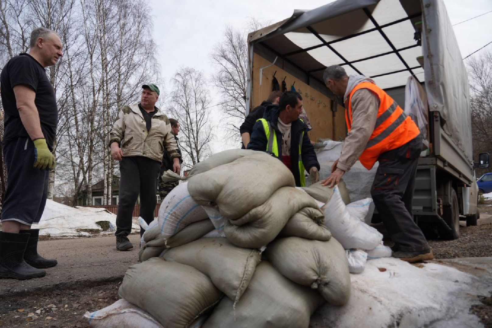 Сергиев Посад, Паводок, Безопасность, Потепление, Оттепель, Большая вода,