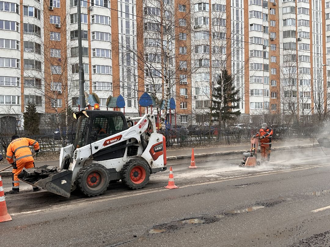 Одинцово, Дороги, Ямочный ремонт, ДРСУ