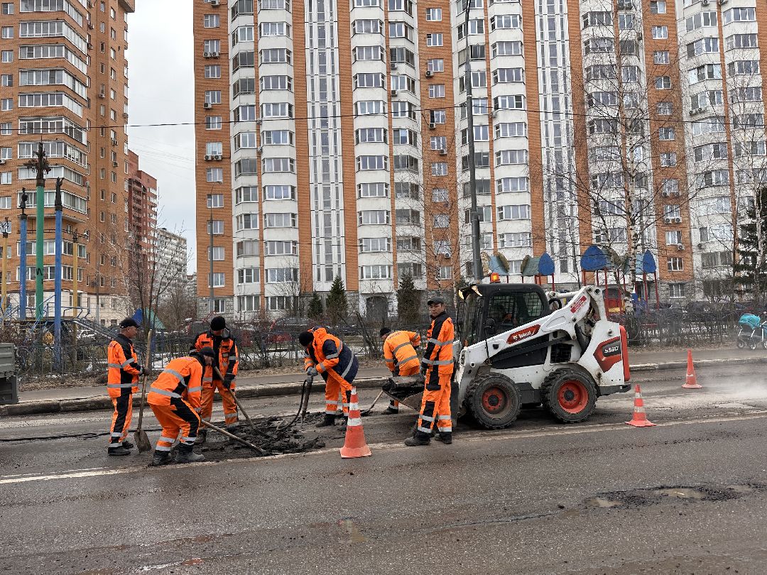 Одинцово, Дороги, Ямочный ремонт, ДРСУ